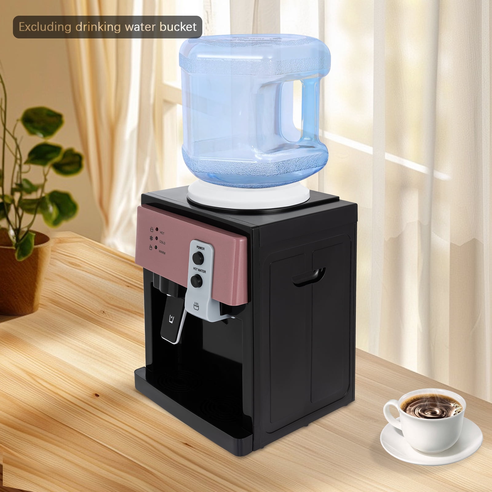 5 Gallons Water Cooler Dispenser Bottom Loading Hot/Cold Water Home Office NEW 10-38℃/50-100.4℉ 110V, 60Hz Corded Electric