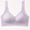 Purple, variant on Fatuov Womens Breathable Bra Full Coverage Seamless Lightly Lined Supportive No Underwire Bralette Push Up Comfort Daily Wear Bra 40A, Pink