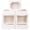 White, variant on 24-Pack Auto-Popup Cookie & Bakery Boxes with Window, 8x6.5x2.5 Inches,Brown Treat Pastry Gift Boxes for Cookies, Cupcakes, and Parties
