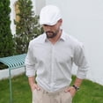 thumbnail image 5 of Newsboy Cap for Men 100% Cotton Mens Flat Hats Newsies Hat Classic Irish Gatsby Ivy Cabbie Golf Hats 1pcs, 5 of 6