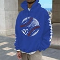 thumbnail image 1 of WILLBEST Sudaderas Navideñas para Hombre, Sudadera con Capucha y Estampado De Fútbol, Informal, Holgada, para Uso Diario, Cómoda, Cálida, con Forro, para Otoño e Invierno XXXGrande, 1 of 3