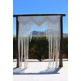 thumbnail image 4 of Handmade Macrame Wall Decor Hanging - Bohemian Home Geometric Art Decor - Macrame Curtain-Macrame Wedding Backdrop for Christmas & Decorations (W 75 X L 85 INCH), 4 of 5