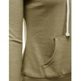 thumbnail image 5 of Doublju Women's Basic Lightweight Pullover Hoodie Sweatshirt with Plus Size, 5 of 5