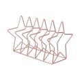 thumbnail image 3 of GOOHOCHY 1pc Book Rack Desktop Star Bookshelf Revista Estante de almacenamiento para Office Home, 3 of 7
