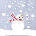 thumbnail image 2 of CafePress - Snowman3 - Cute Infant Baby Football Bodysuit, 2 of 3