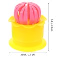 thumbnail image 4 of 2Pcs Steam Bun Makers Baking Pie Mold Flower Pastry Mold Baozi Making Mold Baking Tool, 4 of 8