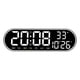 thumbnail image 4 of Reloj de pared LED Reloj de escritorio Adultos Regalo silencioso Reloj despertador multifuncional Control remoto para dormitorio Sala Blanco Macarena Despertador, 4 of 8