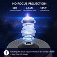 thumbnail image 4 of Proyector de cielo estrellado BANYUO 13 en 1 Luz nocturna HD, 4 of 4