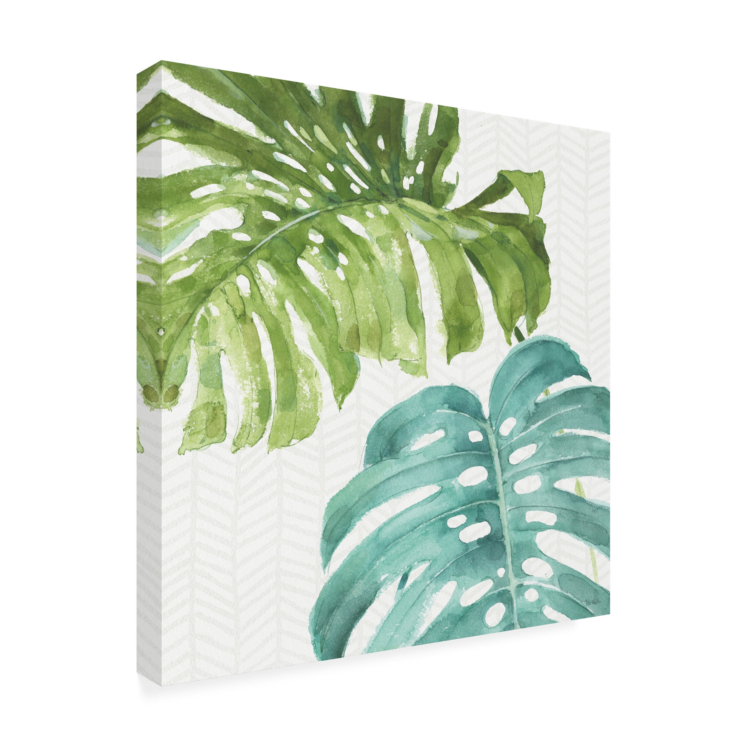 Lisa Audit 'Mixed Greens LXXVI' Outdoor Canvas 24x32