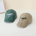 thumbnail image 4 of Gibobby Baby Baseball Cap Dinosaur Pattern Toddler Snapback Hat Infant Ball Cap Newborn Hats for Boys Girls 12 18 Months 1-4T Kids Summer Sun Hat(One Size,Green), 4 of 4
