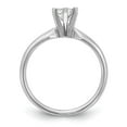 thumbnail image 2 of 14k White Gold 1.5ct. Tulip-Head Marquise Solitaire Mounting, 2 of 6
