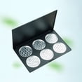 thumbnail image 4 of de maquillaje de aluminio vacía de 6 rejillas soporte de bandeja de ojos DIY Salvador Paleta de sombra de ojos vacía, 4 of 9