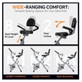 thumbnail image 3 of Indoor Exercise Bike - Foldable Stationary Bike with Magnetic Resistance, 260 LBS Capacity, Quiet Home Gym Bike with LCD Display, 3 of 6