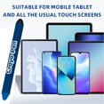 thumbnail image 2 of 2 Pack Stylus Pens with Attachments for Touch Screens, Tablets, Phones, Devices, Kid-Friendly, Blue, 2 of 4