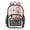 Pink-rose, variant on Iauyy Clear Backpack Heavy Duty PVC Transparent Backpack for College Workplace, Pale Green