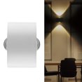 thumbnail image 2 of Matsuzay 8W 8-LED COB Luz de doble cabezal Arriba y abajo Montado en la pared Luz nocturna Lámpara de pared de seguridad Blanco frío Decoración Iluminación y accesorios No.1 Matsuzay HA025700-01, 2 of 6