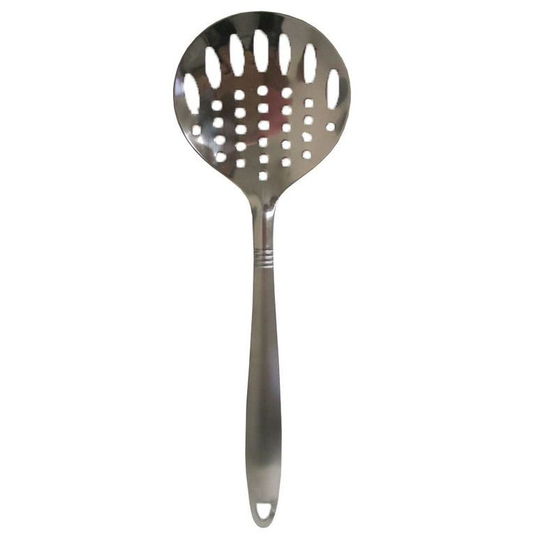 2pc Slotted Serving Spoon Cooking Utensil Kitchen Tool Perforated Skimmer Ladle