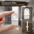 thumbnail image 4 of Tissue Dispenser Keys, Toilet Paper Keys Compatible for Pacific and Dispensers C, 4 of 7