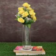 thumbnail image 2 of TIED RIBBONS Set of 2 Artificial Rose Flowers Bunches for Vase Pot Decoration Gift Items for Living Room Corner Table Top Bedroom Wedding (Pot Not Included), 2 of 5