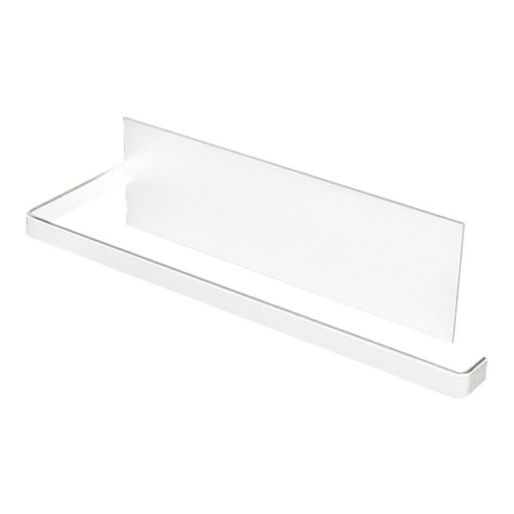 Portarrollos de papel higiénico adhesivo sin taladros, de pared, con estante para debajo de los muebles de cocina o baño. Ahorra espacio para un acceso fácil y una organización ordenada.