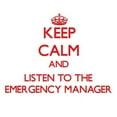 thumbnail image 2 of CafePress - Keep Calm And Listen To The Emergency Manager Mugs - 11 oz Ceramic Mug - Novelty Coffee Tea Cup, 2 of 4