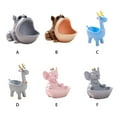 thumbnail image 3 of serony Hallway Decor Cute Replacement Vivid Bedroom Stationery Animal Living Room Snack Remote Control Stationery Key Storage Holder Container Pink Type 3, 3 of 8