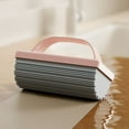 thumbnail image 2 of Dusknt Pink Mini Mop, Mop Cloth,Portable Mop Handheld Mop | Small Areas Cleaning Mop Sponge Mop Absorbent Mop Ceramic Floor Cleaning Tool for Kitchen Bathroom Living Room, 2 of 9