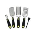 thumbnail image 1 of Inteprter Rallador de cebolla y tomate de mano de acero inoxidable, 4 piezas, rebanador de Chocolate, hierbas, utensilios de cocina, utensilios de cocina Herramientas y accesorios para hornear Inteprter HA009230-00B, 1 of 6