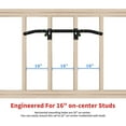 thumbnail image 5 of BODYROX Wall Mount Pull Up Bar | Heavy Duty Pull Up Bar with Four Grip Positions…, 5 of 5