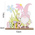 thumbnail image 7 of Cheers US 2Pcs/Set Happy Easter Table Decoration Signs Bunny Table Centerpiece Easter Tabletop Decoration Easter Truck Wood Decor for Easter Home Office Party Decorations, 7 of 7