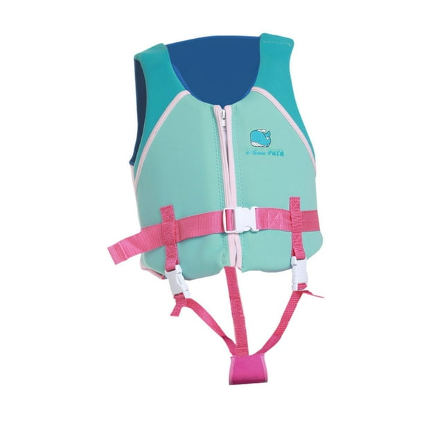 Chaleco Salvavidas De Entrenamiento Para Niños, Clásico, Para Playa, Para Niños Y Niñas. Rosa