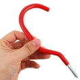 thumbnail image 5 of OUNONA Wall Mounted Heavy Duty Bike Hook For Garage Storage Screw-In Ceiling Hanger Supply For Bicycles Ladders And Garden Tools, 5 of 8