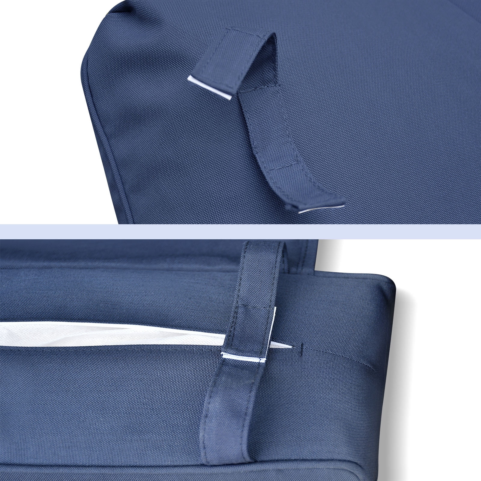 ATR ART to REAL Indoor Outdoor Recliner Replacement Waterproof Cushion, 5.5” Thick,Removable Washable Cover,Water Repellent,Navy Blue