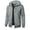 Gray, variant on hoksml Men's Hooded Full Zip Track Jacket French Terry Knit Sweatshirt with Pockets Casual Athletic Coat for Fall Winter