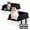 2PK-Black, variant on Stainless Steel Cat Litter Box with High Sides Lid, Extra Large XL for Big Cats