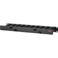 thumbnail image 1 of Schneider Electric  Horizontal Cable Manager, 1U x 4 in. Deep, Single-Sided with Cover, 1 of 1