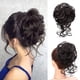 thumbnail image 2 of Estilo Coreano Mujeres Niñas Esponjoso Moño Peludo Pelo Scrunchie Sintético Invisible Rizado Pelucas Dulces Lindas Accesorios Para El Cabello Aumentan El Volumen Del Extensión, 2 of 4