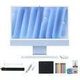 thumbnail image 1 of Restored Apple 2021 iMac All in one Desktop Computer with M1 chip: 8-core CPU, 8-core GPU, 24-inch Retina Display, 8GB RAM + Cleaning Kit + Mouse Pad + Cable Ties + More  (Refurbished), 1 of 7