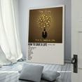 thumbnail image 3 of How to A Save A Life The Fray Canvas Poster Bedroom Decoration Landscape Office Valentine's Birthday Gift, 3 of 5
