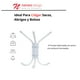 thumbnail image 2 of Perchero de Pared Namaro Design con 6 Ganchos color blanco OR-435020, 2 of 4