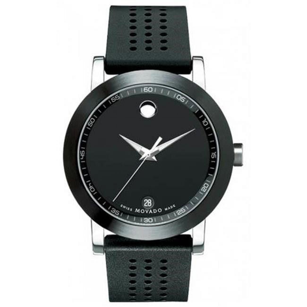 Movado Museum Sport Rubber Mens Watch 0606507