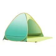 iCorer Pop Up Beach Cabana Tent Sun Shelter, Green and Lime
