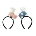 thumbnail image 4 of BEGHUAS Adorable Animal Plush Headband Comfortable And Elastic Headpieces Costume Cosplay Headwear For Girls And Students, 4 of 4