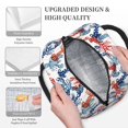 thumbnail image 5 of Logiee Red Lobster Print Lunch Bag for Women & Men,Adult Insulated Lunch Box,Food Lunch Containers,Reusable High Capacity Lunch Tote Bags for Work, Travel, Outdoor, 5 of 8