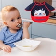 thumbnail image 4 of Xihbxyly Babero Antimanchas Sprout Baby, Diseño de Manga Larga con Recogedor de Comida, Tejido de Poliéster Fácil de Limpiar, Ideal para Comer y Actividades Al Aire Libre, Lavable a Máquina, Talla Ún, 4 of 4