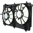thumbnail image 2 of New Dual Cooling Fan Assembly Compatible With Mitsubishi Outlander SE 6 Cyl 3.0L Outlander Limited Edition 4 Cyl 2.4L 2014-2020 By MI3115148 MI3115153 1355A258-PFM 1355A299, 2 of 6