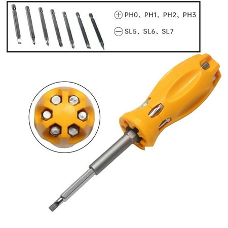 

1set Multi-Purpose Slotted Cross Screwdriver Bit household phone Repaire Tool