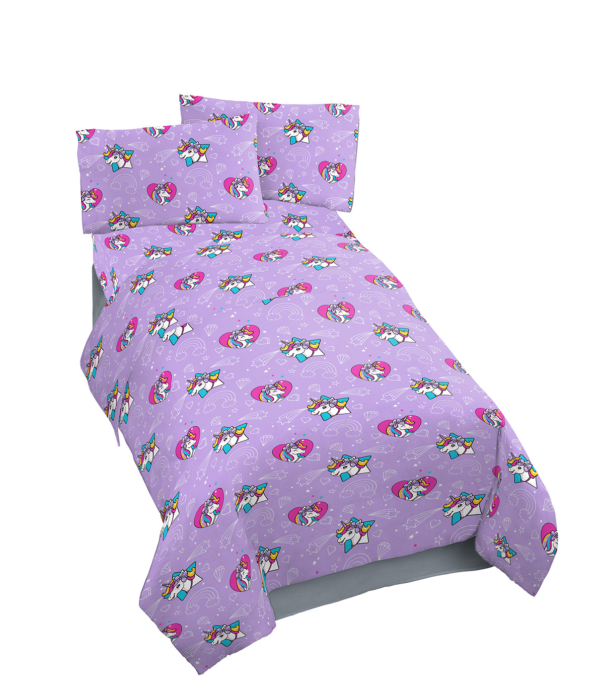 JoJo Siwa Rainbows and Donuts Twin Bed-in-a-Bag