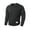Black, variant on LMOIPLI Men's Solid Color Cable Knit Sweatshirts Vintage Long Sleeve Pullover Sweater Woven Crewneck Knitted Tops Black M