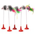 thumbnail image 4 of 5PCS Mice Toy Interactive Funny Cat Toy Squeaky Toy Training Toy for Pets Cats, 4 of 4